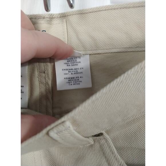 Jones Sport Woman 14 Jeans Classic Fit Tan Straight Casual Denim Pant - Picture 6 of 8